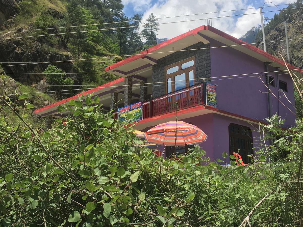 Snow View Guest House Kasol Exterior foto